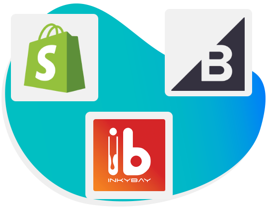 Inkybay Shopify BigCommerce integration